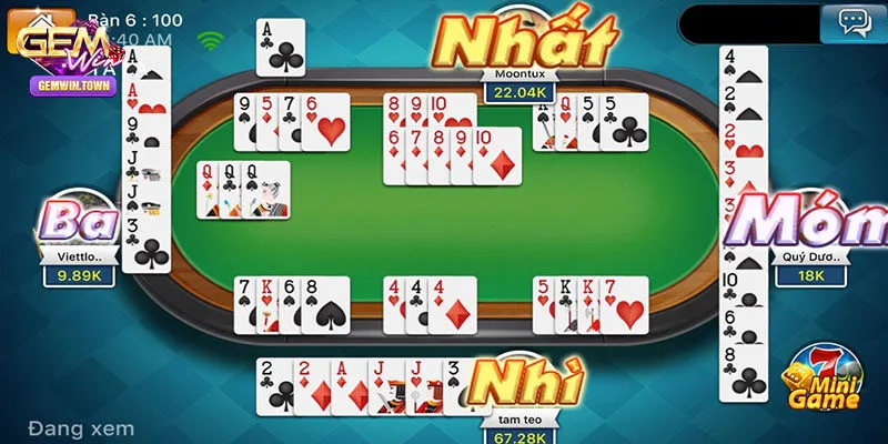 Lý do nên tham gia phỏm online tại Gemwin
